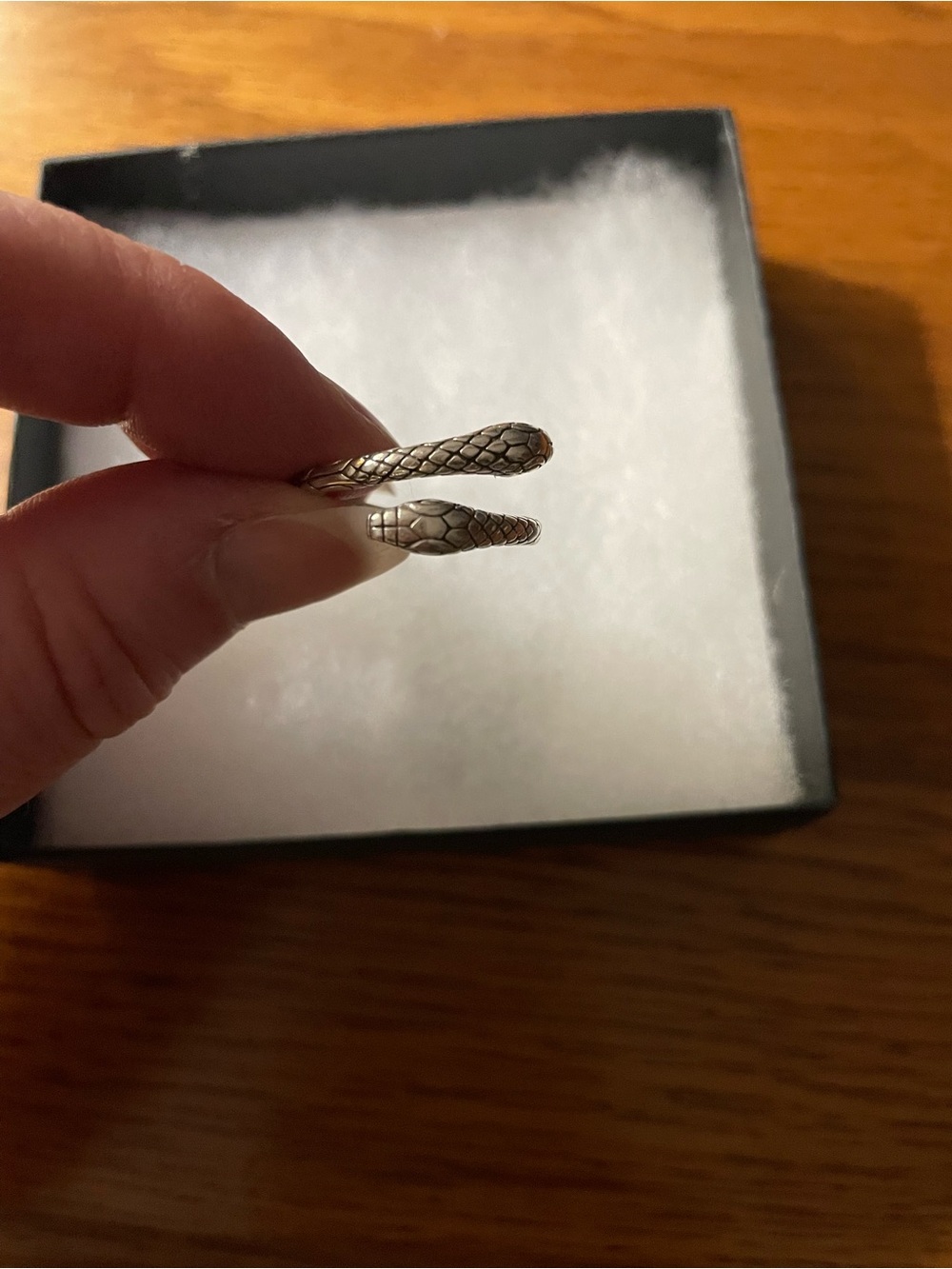 Sterling Silver Snake Ring